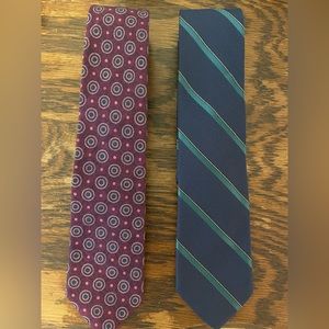 Two bonobos neckties